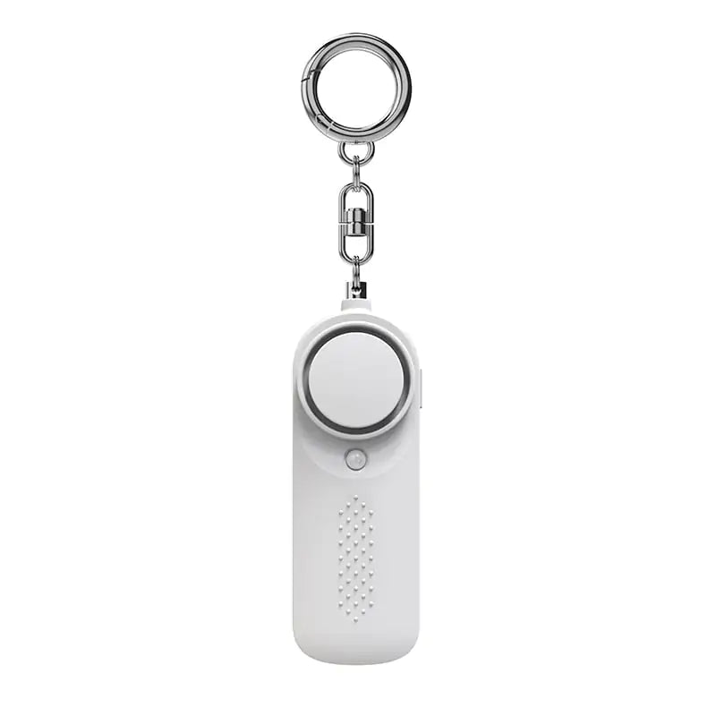 130dB Personal Safety Alarm Keychain with LED Light