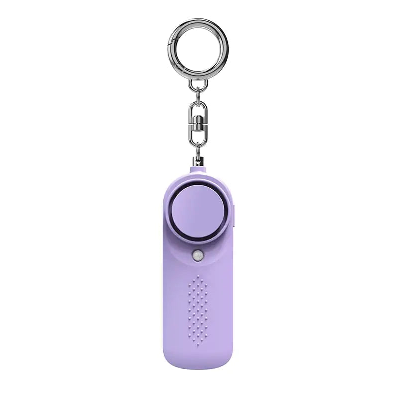130dB Personal Safety Alarm Keychain with LED Light