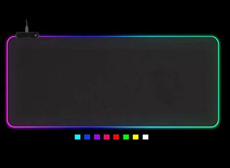 Vaelo GlowEdge XL RGB Gaming Mouse Pad — Dynamic Light Surface for Ultimate Play