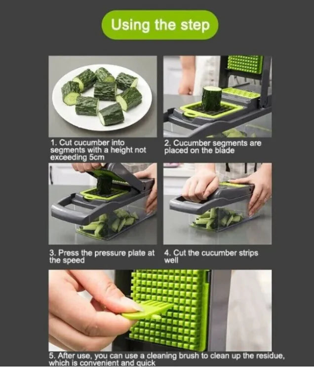 Vaelo SliceForge 15-in-1 Precision Chopper — Blade Mastery in One Box