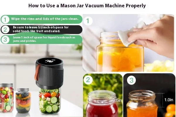 Vaelo SmartSeal Electric Mason Jar Vacuum Sealer – Automatic, Cordless Food Preservation System