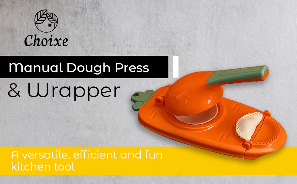 Vaelo PressCraft 2-in-1 Dumpling & Pastry Mold – Manual Dough Press for Empanadas, Pierogies, Ravioli & More