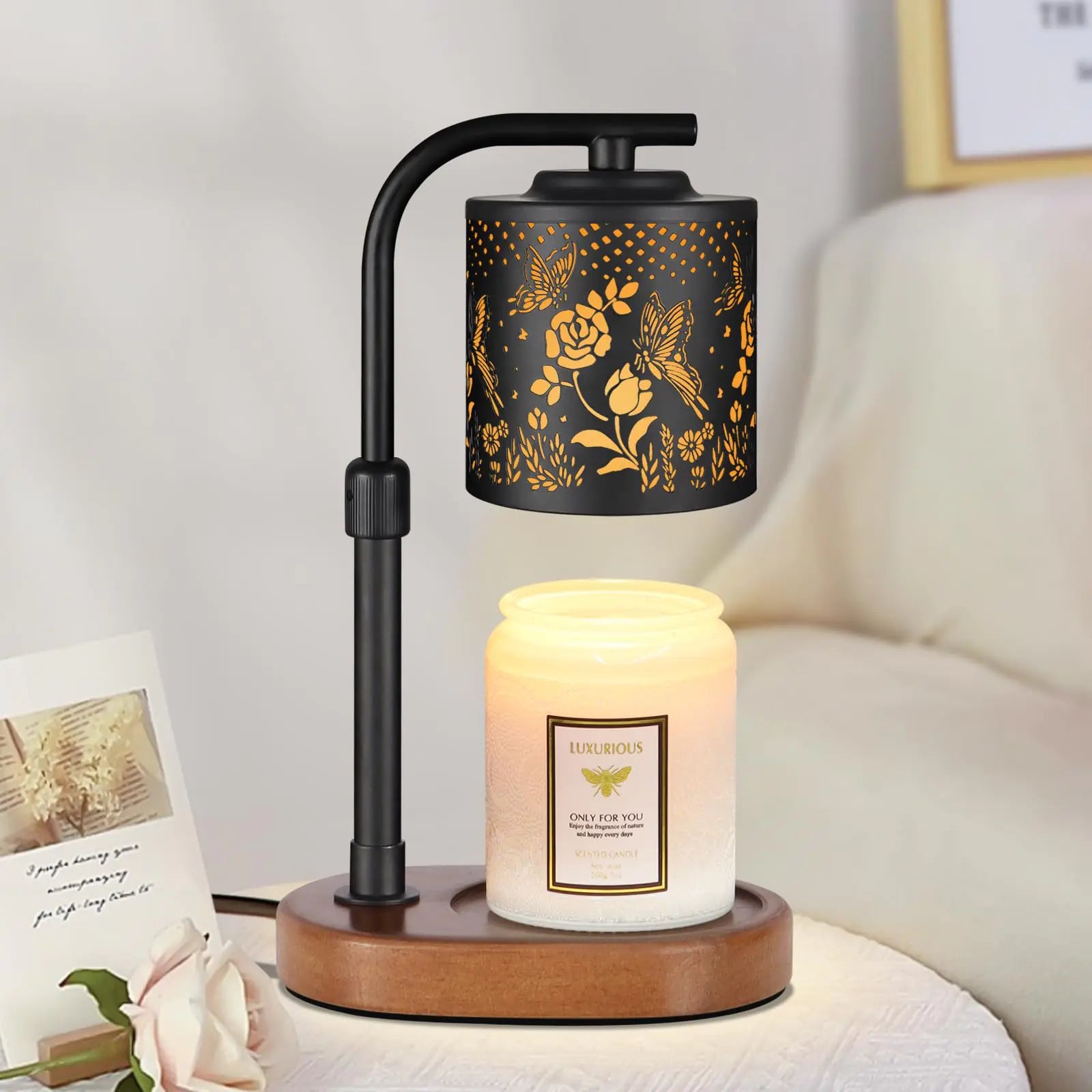 The Soft Ember – Candle Warmer Lamp