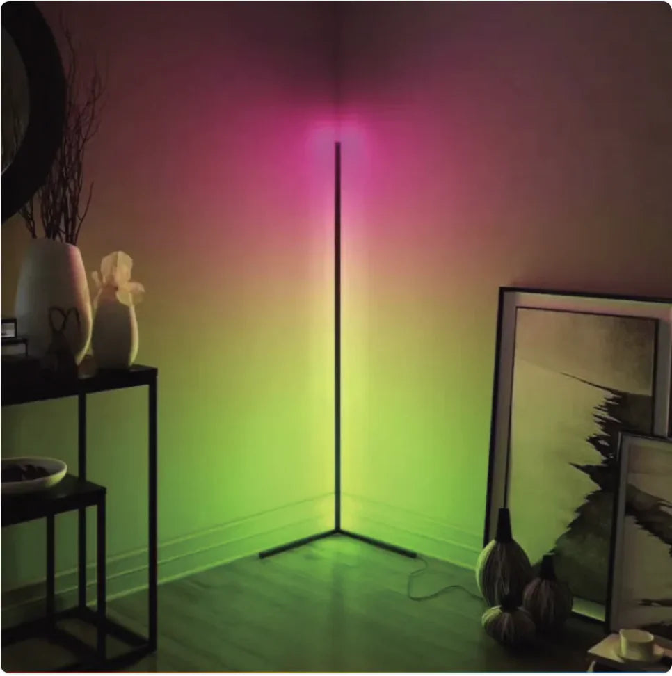 Smart RGB Atmosphere Floor Lamp – Music-Sync LED Light Column