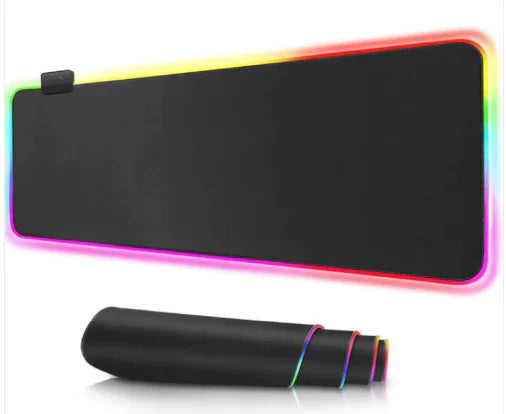 Vaelo GlowEdge XL RGB Gaming Mouse Pad — Dynamic Light Surface for Ultimate Play